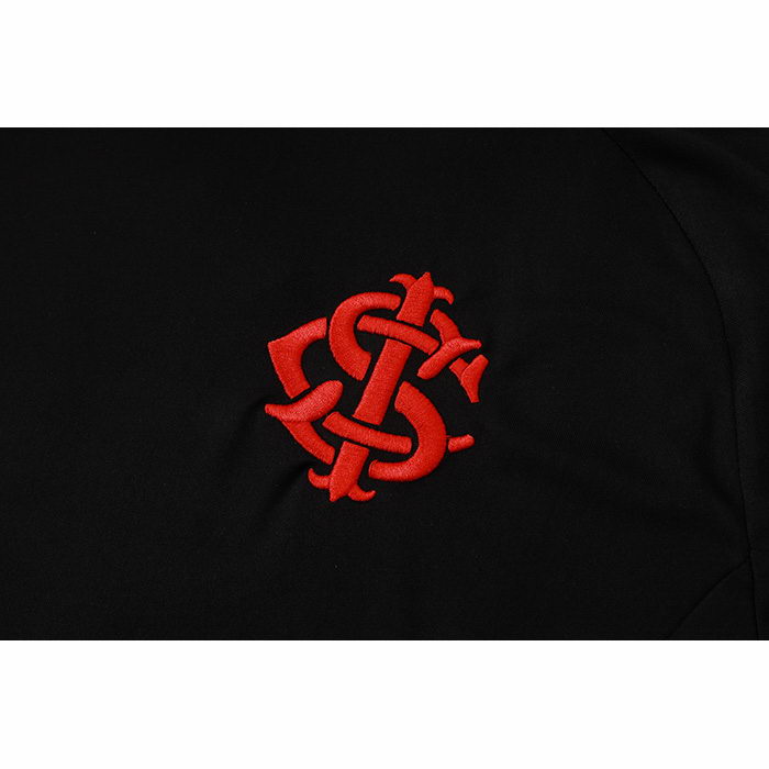 Chandal del SC Internacional Manga Corta 24-25 Negro - Pantalon Corto